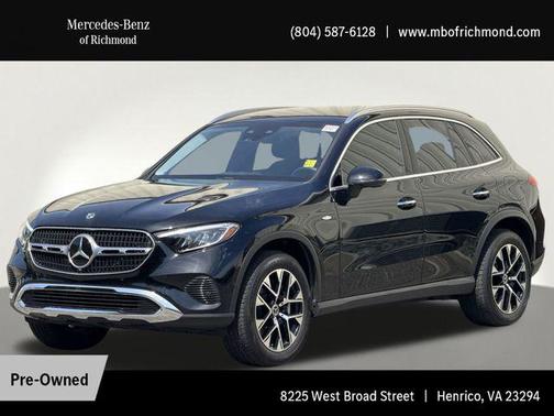 Black 2025 Mercedes-Benz GLC 350e Base