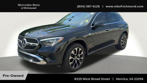 Black 2025 Mercedes-Benz GLC 350e Base