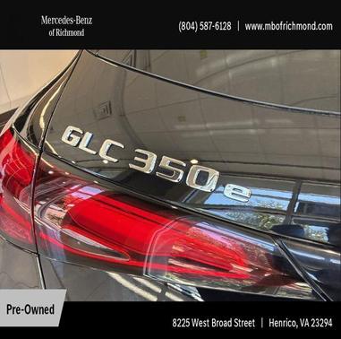 Black 2025 Mercedes-Benz GLC 350e Base