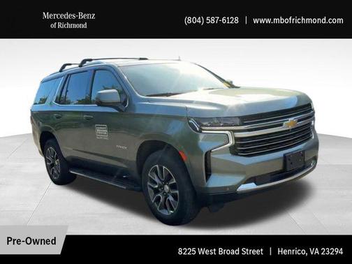 Silver Sage Metallic 2023 Chevrolet Tahoe LT