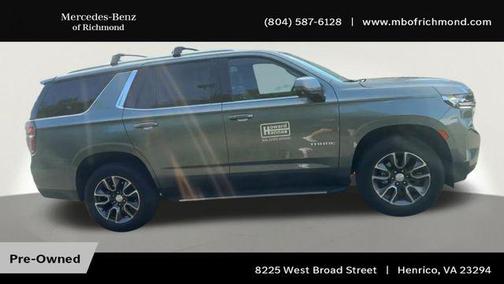 Silver Sage Metallic 2023 Chevrolet Tahoe LT