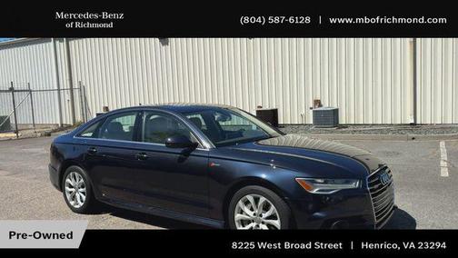 Moonlight Blue 2017 Audi A6 3.0T Premium Plus