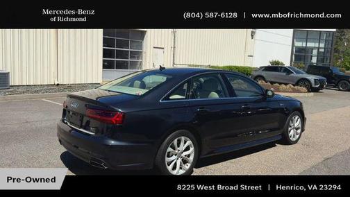 Moonlight Blue 2017 Audi A6 3.0T Premium Plus