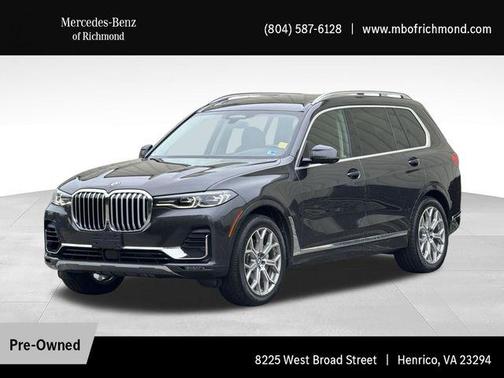Dark Graphite Metallic 2020 BMW X7 xDrive40i
