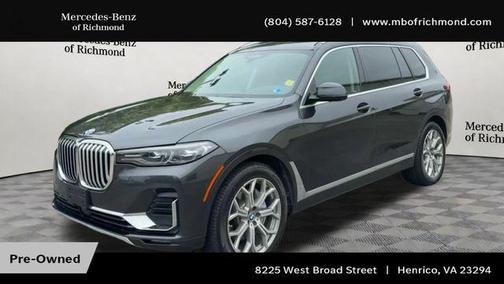 Dark Graphite Metallic 2020 BMW X7 xDrive40i