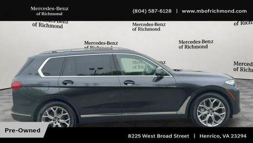 Dark Graphite Metallic 2020 BMW X7 xDrive40i