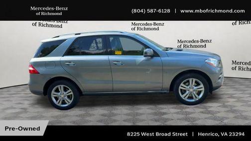 Palladium Silver 2012 Mercedes-Benz M-Class 4MATIC