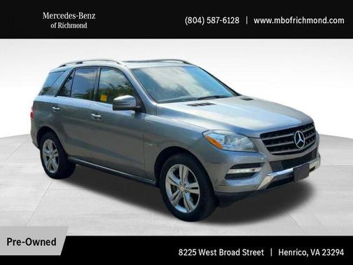 Palladium Silver 2012 Mercedes-Benz M-Class 4MATIC