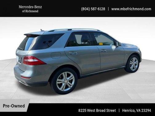 Palladium Silver 2012 Mercedes-Benz M-Class 4MATIC