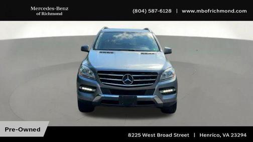 Palladium Silver 2012 Mercedes-Benz M-Class 4MATIC