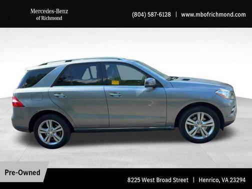 Palladium Silver 2012 Mercedes-Benz M-Class 4MATIC