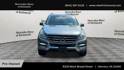Palladium Silver 2012 Mercedes-Benz M-Class 4MATIC