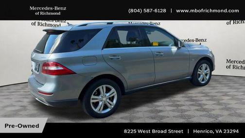 Palladium Silver 2012 Mercedes-Benz M-Class 4MATIC