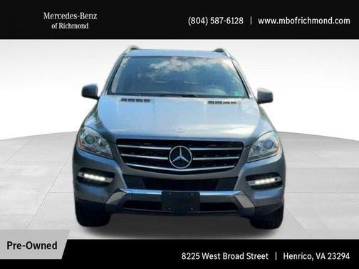 Palladium Silver 2012 Mercedes-Benz M-Class 4MATIC