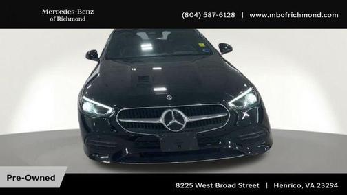Black 2023 Mercedes-Benz C-Class C 300 4MATIC