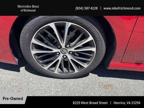 Supersonic Red 2020 Toyota Camry SE