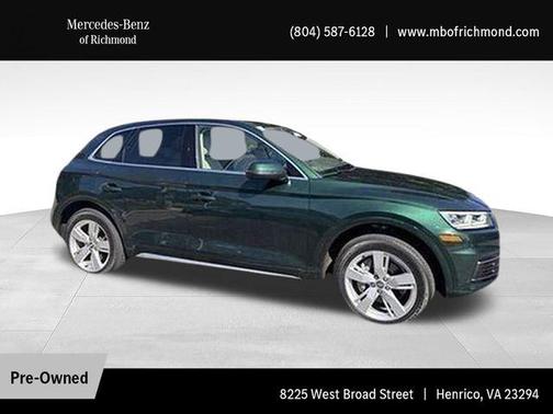 Azores Green Metallic 2018 Audi Q5 2.0T Tech Premium