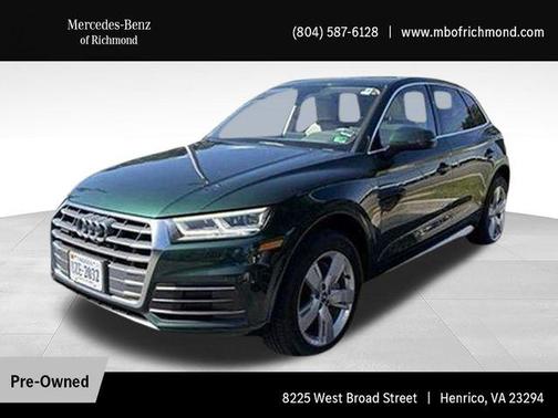 Azores Green Metallic 2018 Audi Q5 2.0T Tech Premium