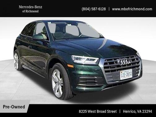 Azores Green Metallic 2018 Audi Q5 2.0T Tech Premium
