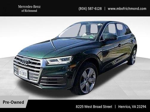 Azores Green Metallic 2018 Audi Q5 2.0T Tech Premium