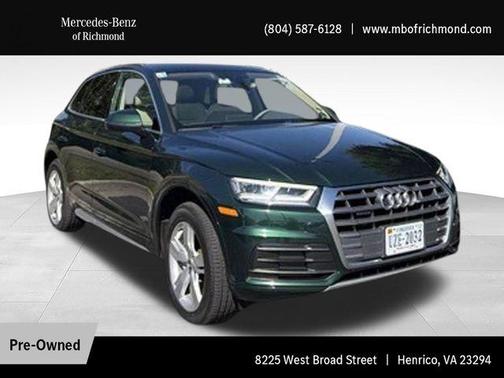 Azores Green Metallic 2018 Audi Q5 2.0T Tech Premium