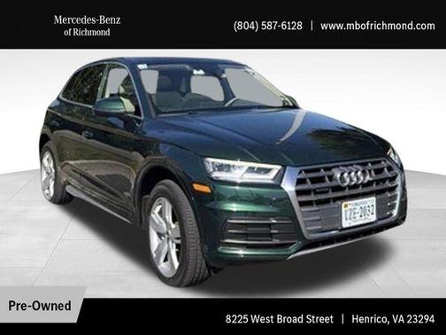 Azores Green Metallic 2018 Audi Q5 2.0T Tech Premium