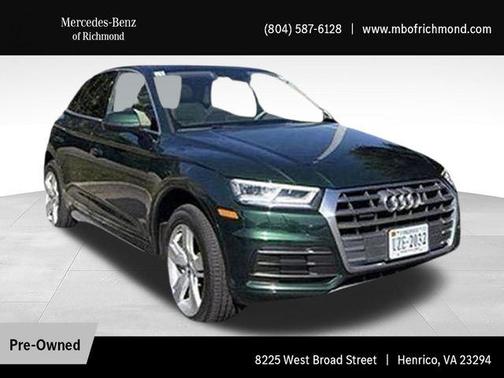 Azores Green Metallic 2018 Audi Q5 2.0T Tech Premium