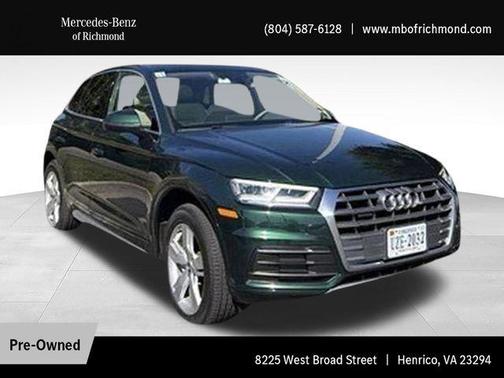 Azores Green Metallic 2018 Audi Q5 2.0T Tech Premium