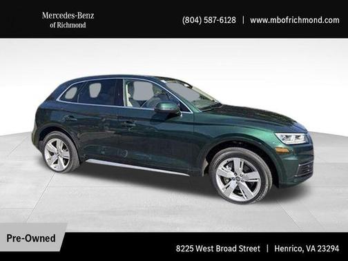 Azores Green Metallic 2018 Audi Q5 2.0T Tech Premium