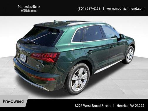 Azores Green Metallic 2018 Audi Q5 2.0T Tech Premium