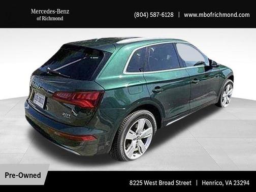 Azores Green Metallic 2018 Audi Q5 2.0T Tech Premium