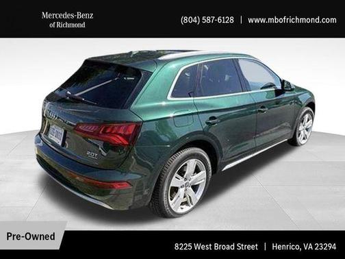 Azores Green Metallic 2018 Audi Q5 2.0T Tech Premium