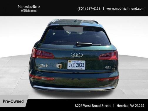 Azores Green Metallic 2018 Audi Q5 2.0T Tech Premium