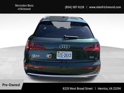 Azores Green Metallic 2018 Audi Q5 2.0T Tech Premium
