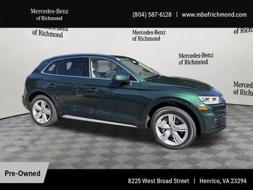Azores Green Metallic 2018 Audi Q5 2.0T Tech Premium
