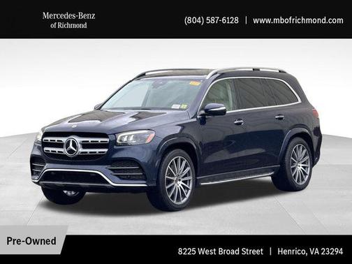 Lunar Blue Metallic 2022 Mercedes-Benz GLS 450 4MATIC