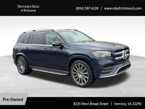 Lunar Blue Metallic 2022 Mercedes-Benz GLS 450 4MATIC