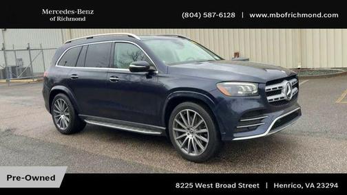 Lunar Blue Metallic 2022 Mercedes-Benz GLS 450 4MATIC