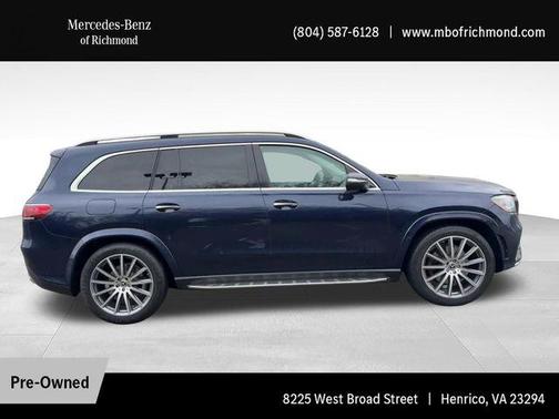 Lunar Blue Metallic 2022 Mercedes-Benz GLS 450 4MATIC