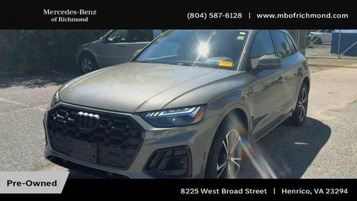 Chronos Gray Metallic 2025 Audi Q5 45 S line Prestige