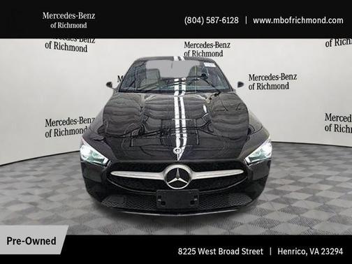 Night Black 2023 Mercedes-Benz CLA 250 4MATIC