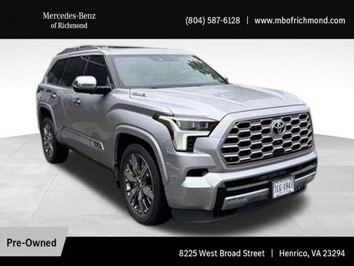 Celestial Silver Metallic 2023 Toyota Sequoia Capstone