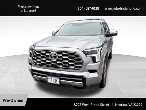 Celestial Silver Metallic 2023 Toyota Sequoia Capstone