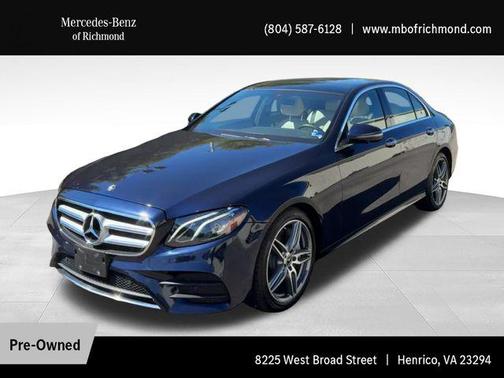 Cavansite Blue Metallic 2019 Mercedes-Benz E-Class 4MATIC