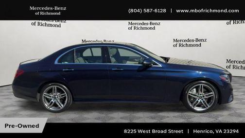 Cavansite Blue Metallic 2019 Mercedes-Benz E-Class 4MATIC