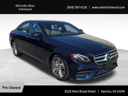 Cavansite Blue Metallic 2019 Mercedes-Benz E-Class 4MATIC