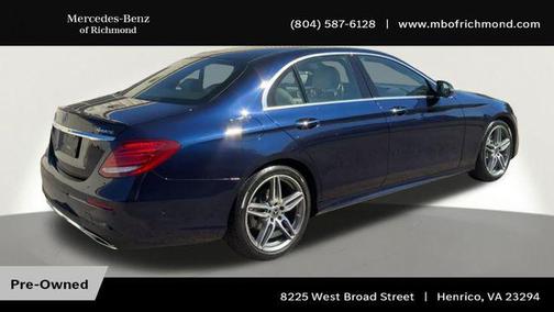 Cavansite Blue Metallic 2019 Mercedes-Benz E-Class 4MATIC