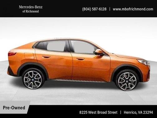 Utah Orange Metallic 2025 BMW X2 xDrive28i