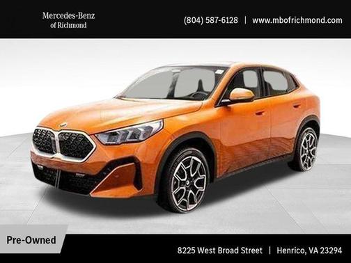 Utah Orange Metallic 2025 BMW X2 xDrive28i