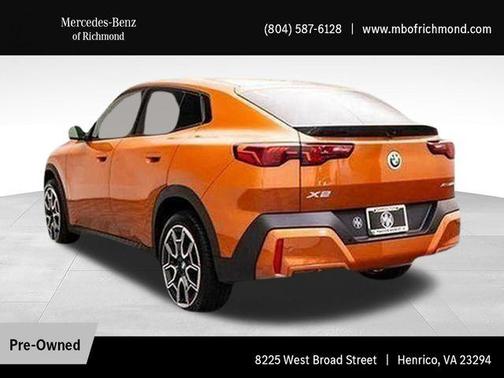 Utah Orange Metallic 2025 BMW X2 xDrive28i